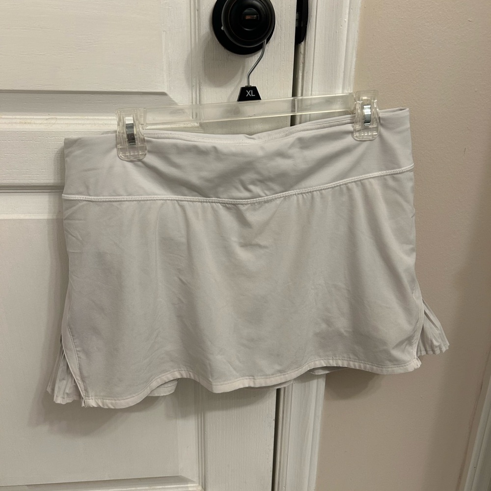 lululemon athletica white skirt